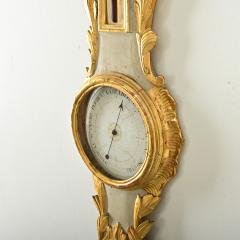 French 19th Century Gilt Painted Barometer - 3974818