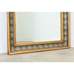 French 19th Century Gilt Painted Symmetrical Mirror - 4596546