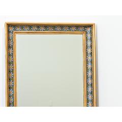 French 19th Century Gilt Painted Symmetrical Mirror - 4596559
