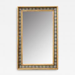 French 19th Century Gilt Painted Symmetrical Mirror - 4604707