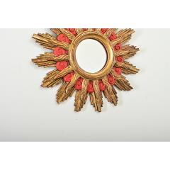 French 19th Century Gilt Starburst Mirror - 4292826