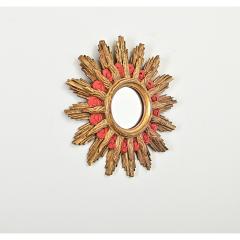 French 19th Century Gilt Starburst Mirror - 4292827