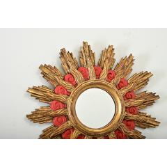 French 19th Century Gilt Starburst Mirror - 4292829