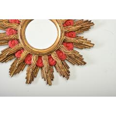 French 19th Century Gilt Starburst Mirror - 4292842