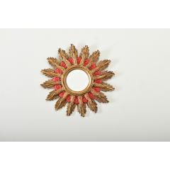 French 19th Century Gilt Starburst Mirror - 4292843