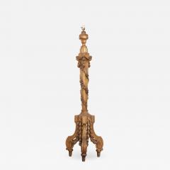 French 19th Century Giltwood Floor Lamp - 1367536
