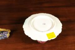 French 19th Century Glazed Majolica Lidded Fruit Dish with Grapes - 3427000