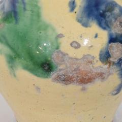 French 19th Century Glazed Terracotta Jug or Water Cruche Orjol - 4486039