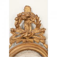 French 19th Century Gold Gilt Barometer - 3002695