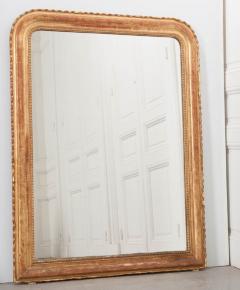 19th Century Antique French Gold Gilt Louis Philippe Mirror For