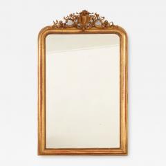 French 19th Century Gold Gilt Mirror - 3293546