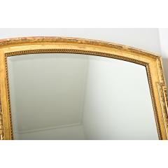 French 19th Century Gold Gilt Overmantel Mirror - 4530300