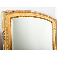 French 19th Century Gold Gilt Overmantel Mirror - 4530323