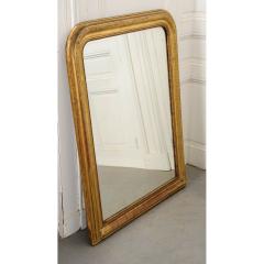French 19th Century Gold Giltwood Louis Philippe Style Mirror - 1935921