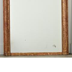 French 19th Century Gold Mantel Mirror - 4330833