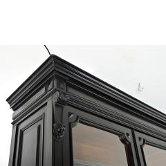 French 19th Century Grand Ebonized Bibliotheque - 4322228