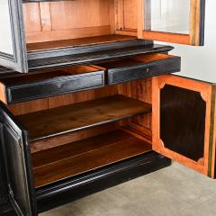 French 19th Century Grand Ebonized Bibliotheque - 4322247