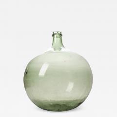 French 19th Century Green Blown Glass Wine Keg - 1292722