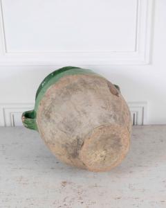 French 19th Century Green Glaze Confit Pot - 4758247