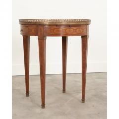 French 19th Century Gueridon Inlaid Game Table - 2788189