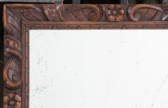French 19th Century Hand Carved Wood Mirror - 504090