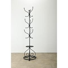 French 19th Century Iron Coat Umbrella Rack - 3964290