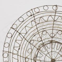 French 19th Century Iron Wirework Basket - 4108649