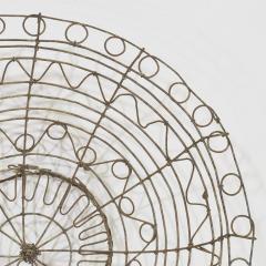 French 19th Century Iron Wirework Basket - 4108650