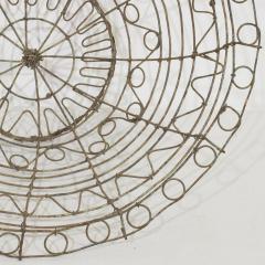 French 19th Century Iron Wirework Basket - 4108652