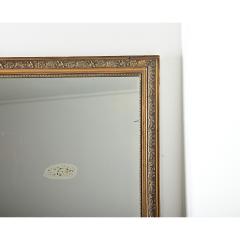French 19th Century Large Art Nouveau Gilt Mirror - 4530391