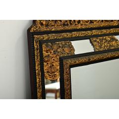 French 19th Century Large Cushion Mirror - 4282202