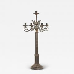 French 19th Century Large Toleware Candelabra - 2971979