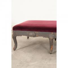 French 19th Century Large Upholstered Bench - 2814588