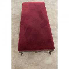 French 19th Century Large Upholstered Bench - 2814650