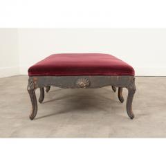 French 19th Century Large Upholstered Bench - 2814658