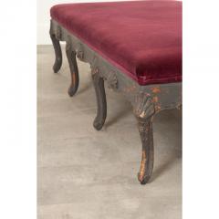 French 19th Century Large Upholstered Bench - 2814660