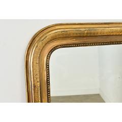French 19th Century Louis Philippe Gilt Mirror - 4437624