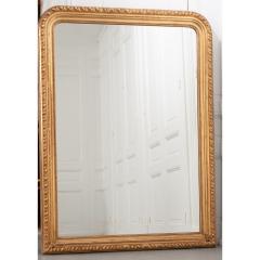 French 19th Century Louis Philippe Giltwood Mirror - 2133445