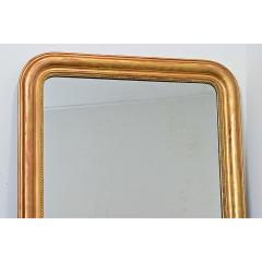 French 19th Century Louis Philippe Gold Gilt Mirror - 4589828