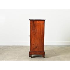 French 19th Century Louis Philippe Mahogany Bedside Table - 4482396