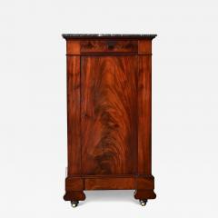 French 19th Century Louis Philippe Mahogany Bedside Table - 4490858