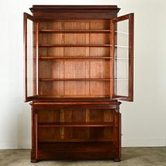 French 19th Century Louis Philippe Mahogany Bibliotheque - 4045611