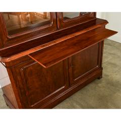 French 19th Century Louis Philippe Mahogany Bibliotheque - 4045617