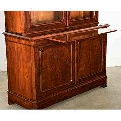 French 19th Century Louis Philippe Mahogany Bibliotheque - 4045621