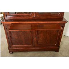 French 19th Century Louis Philippe Mahogany Bibliotheque - 4045623