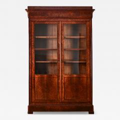 French 19th Century Louis Philippe Mahogany Bibliotheque - 4290969