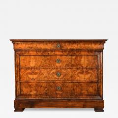 French 19th Century Louis Philippe Marble Top Commode - 4369021