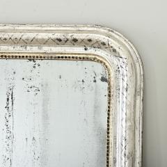 French 19th Century Louis Philippe Silver Gilt Mantel Mirror - 4330829