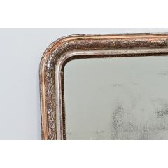 French 19th Century Louis Philippe Silver Gilt Mirror - 4589806