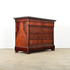 French 19th Century Louis Philippe Style Commode with Secretary - 4223537
